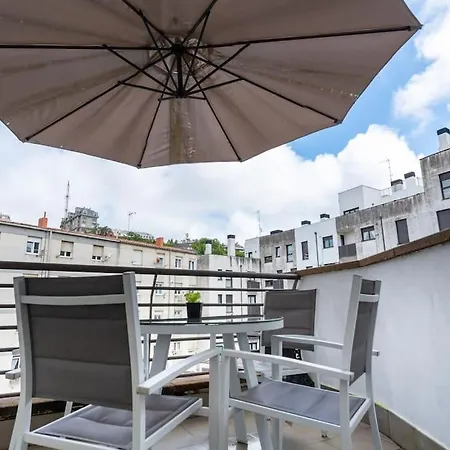 Apartamento En El Corazon De La Ciudad Con Parking Santander Exterior photo